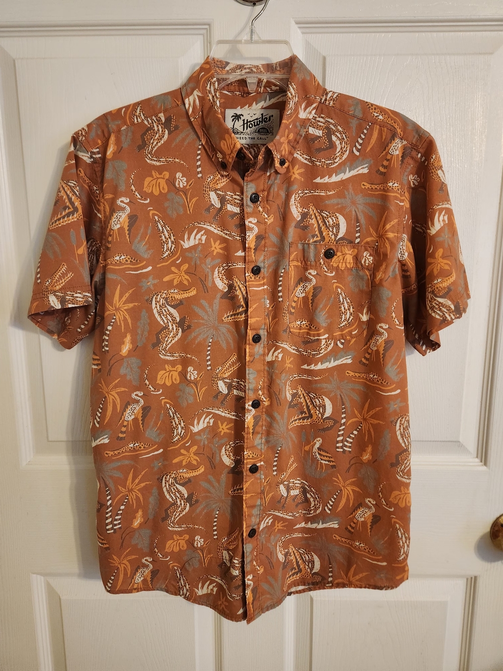 Howler Brothers Mens Tropical Button-Up Shirt